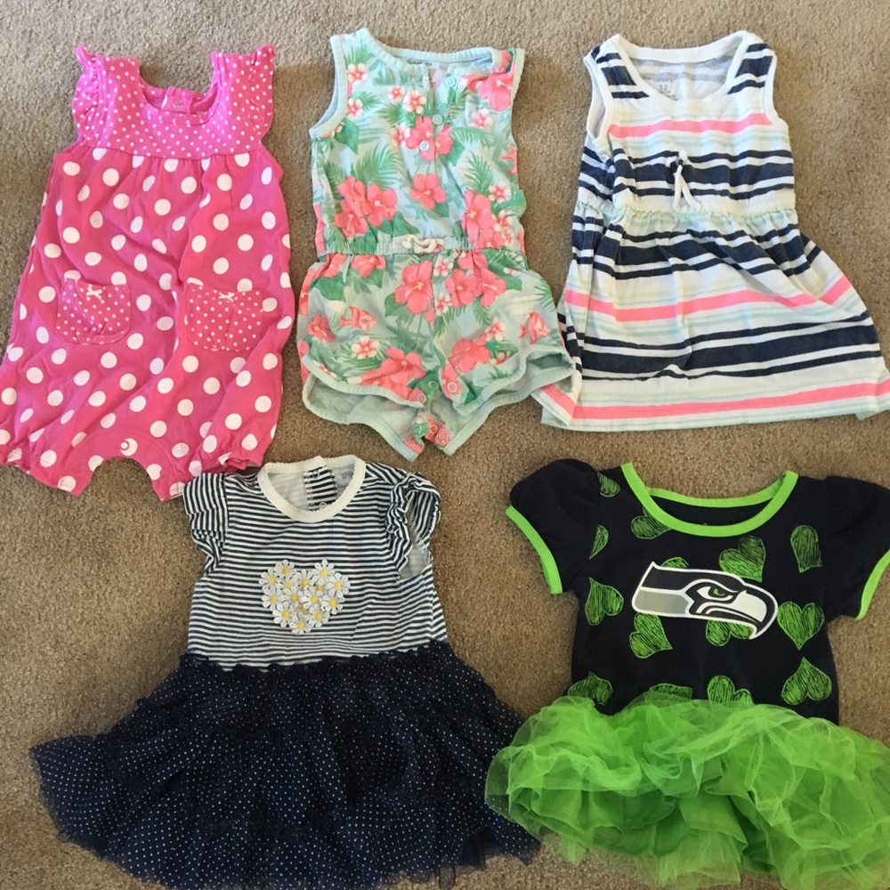 5 Dresses and rompers!